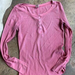 Mossimo L thermal cotton pink large